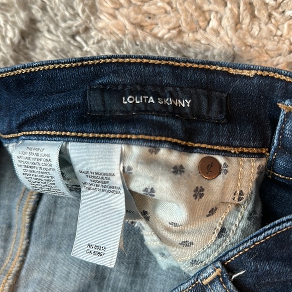 Lucky brand skinny jeans - Picture 3 of 4